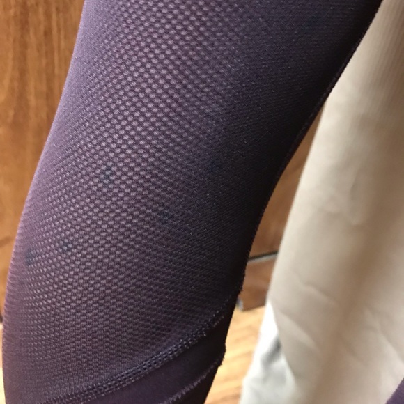 Lululemon Run Inspire Crop Burgundy Size 8 - Picture 12 of 13